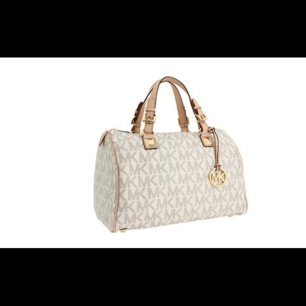 MK White Satchel